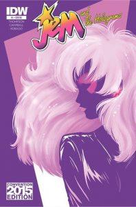 IDW Jem and the Holograms Issue 1 convention edition cover (1)