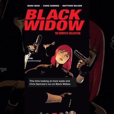 Comic Concierge – Daily Comic Book Recommendation #15: Black Widow by Mark Waid and Chris Samnee #shorts #blackwidow