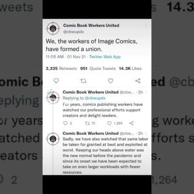 Comic Concierge – Image Comic Workers form a Union #comics #shorts