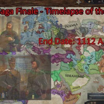 Crusader Kings 3: Timelapse Finale of Viking Saga S3 Finale!