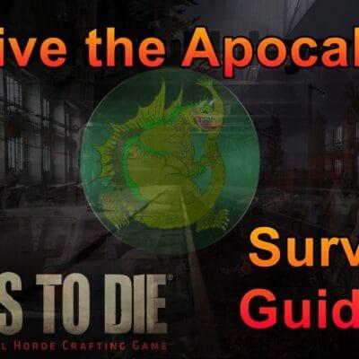 7 Days to Die A20: 2022 Tutorial Series #2 – UI, Crafting, Inventory. Become a mighty survivor!