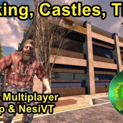 7 Days to Die A20 Multiplayer Party – New and veteran team with Castles, Titans, and Free Parking