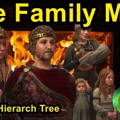Crusader Kings 3:Diplomacy Guide – Bite Sized Information for 2022 Royal Court DLC – Family Tree
