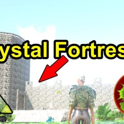 Ark Survival: Building a Base on Crystal Isle Late Night chill Stream