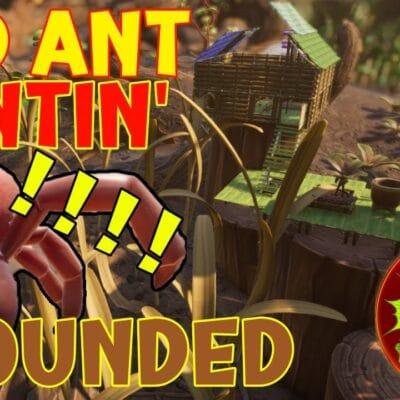 Red ants surrender?! Red mites want to party?! Quest for the sacred rocks! | Grounded Stream