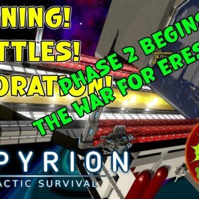 Battle for Erestrum! Going into Uncharted Space! Risk and Reward time! | Empyrion Galactic Survival