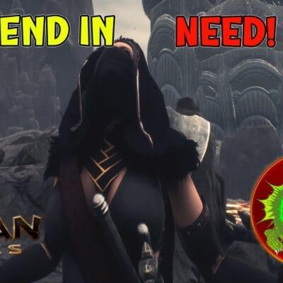 Epic Journey to the Volcano! Showing a friend how to face the inferno! | Conan Exiles