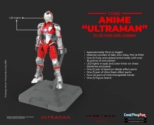 1 12 Scale Anime ULTRAMAN Die cast Action Figure (ULTRAMAN Suit Version)