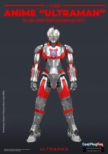 1 12 Scale Anime ULTRAMAN Die cast Action Figure (ULTRAMAN Suit Zoffy Version)