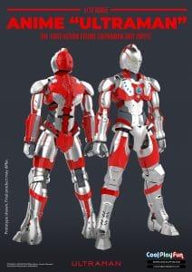 1 12 Scale Anime ULTRAMAN Die cast Action Figure (ULTRAMAN Suit Zoffy Version)