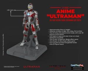 1 12 Scale Anime ULTRAMAN Die cast Action Figure (ULTRAMAN Suit Zoffy Version)