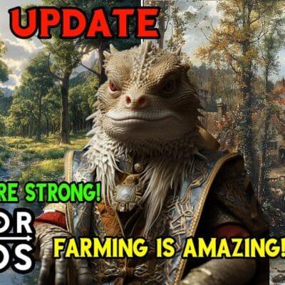 Manor Lords – Exploring MORE patch updates! Farming absolutely AMAZING! Archers are chef kiss!