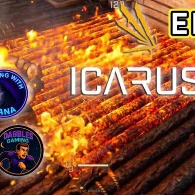 Captain Ruggels Gaming – Dabbles catches the house on fire | Episode 2 #icarus